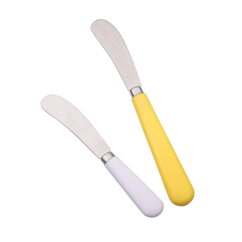 Разбрасыватель масла, пластиковая ручка, детский нож для масла, разбрасыватель из нержавеющей стали