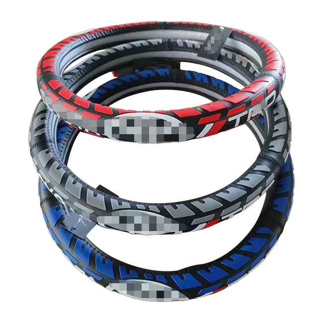 WING Hot Sale 2024 Heavy Luxury Sport Steering Wheel Wrap Customized Logo Silicone Car Steering Wheel Covers