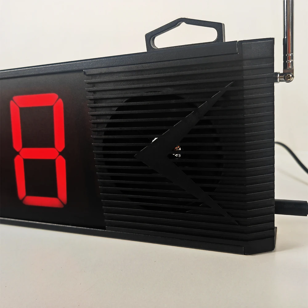 Wireless Voice Broadcast 3 Digits Show Customer Number Restaurant Hospital Bank Waiting Line Management Queue Calling System