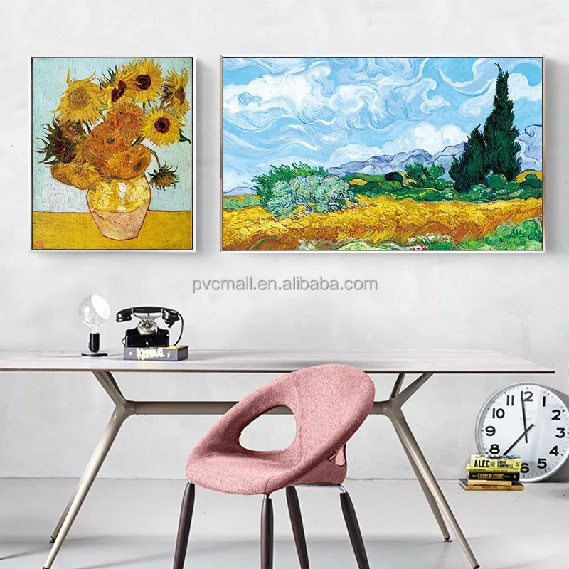 Canvas art wall decor landscape painting van gogh reproduction oil painting art custom painting on canvas by hand gift for home