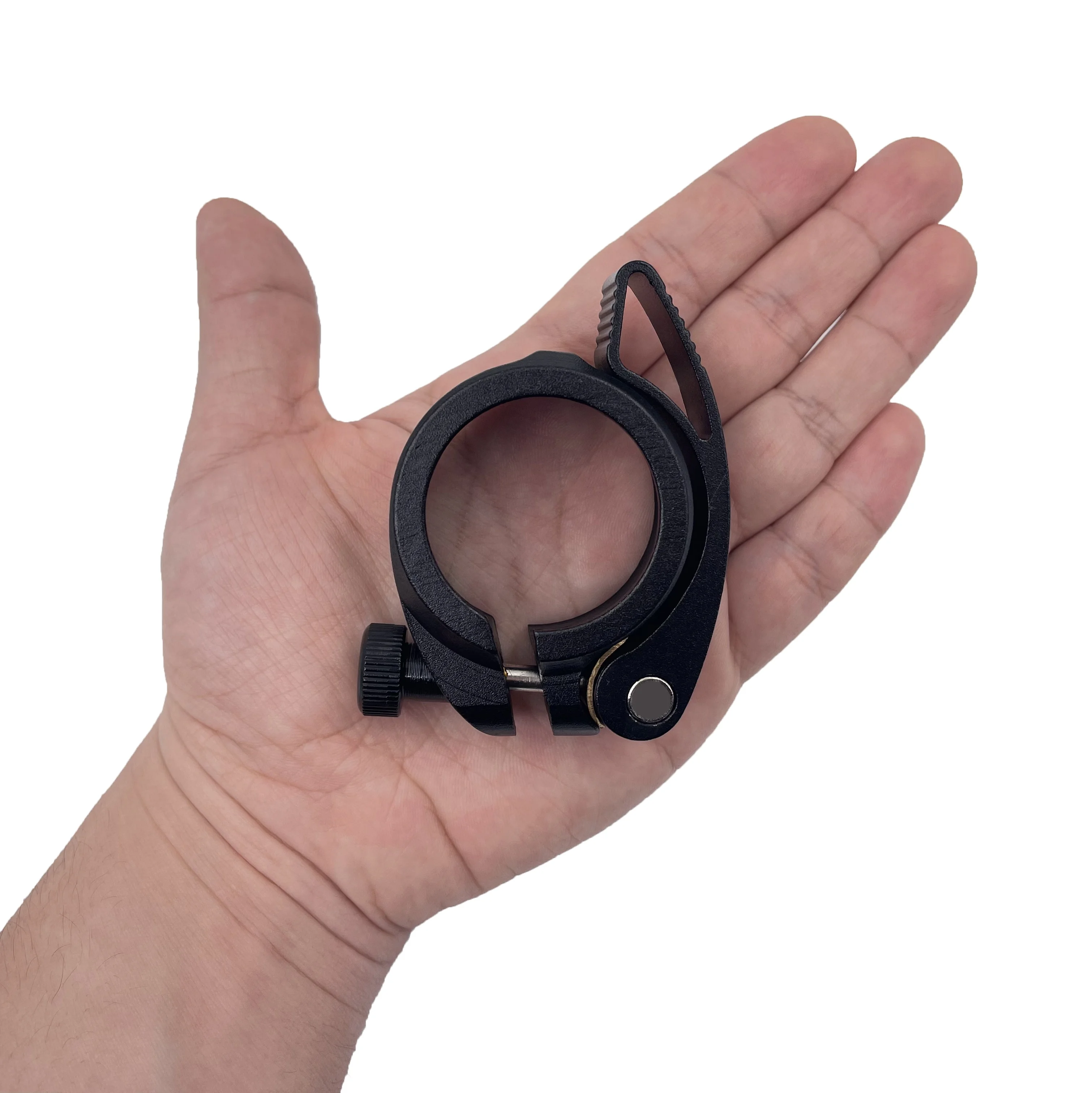 REYGEAK Adjustable Mountain Bicycle Seatpost Clamp Bike Seatpost Clamps Lock Quick Release Cycling Accessories