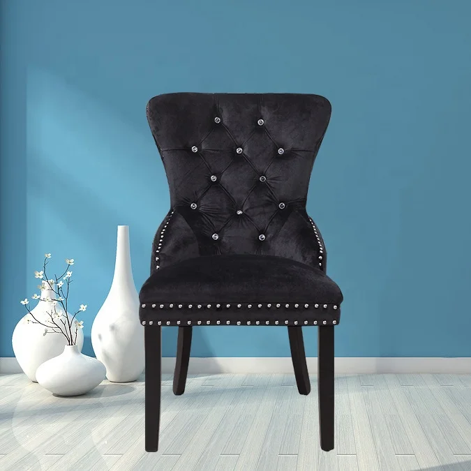 Diningzhi, лидер продаж в Европе, латунный бархатный льняной синтетический кожаный обеденный стул для отеля