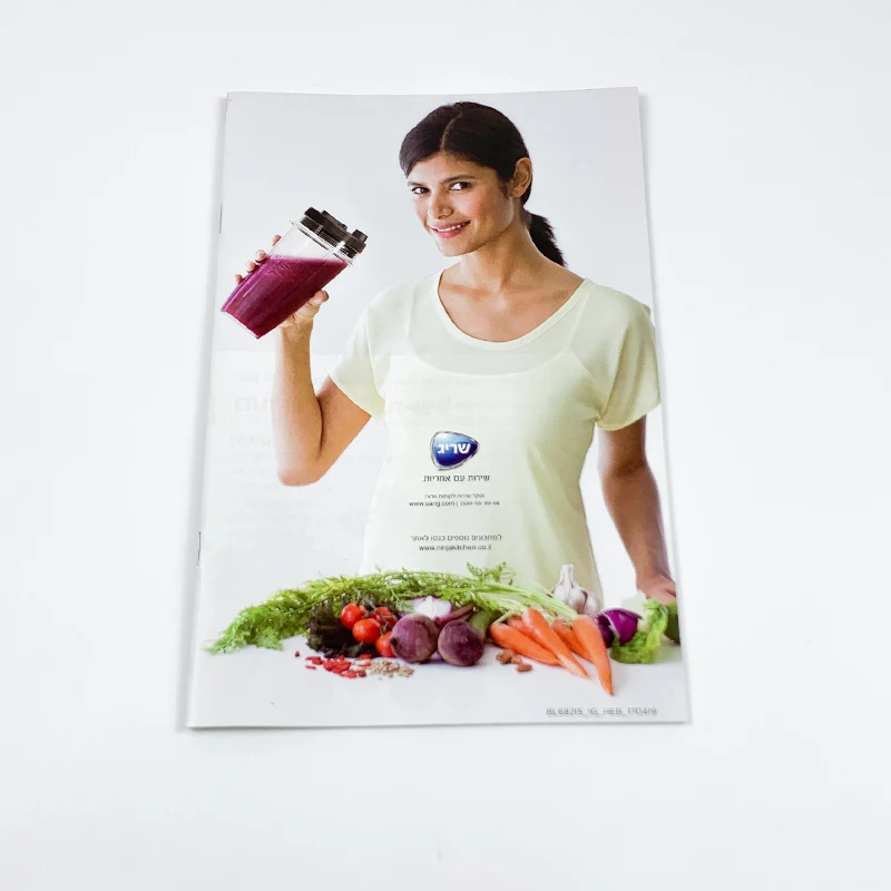 Customized High Quality Softcover Book Catalog Company Brochure Print Full Color Booklet Printing Supplier