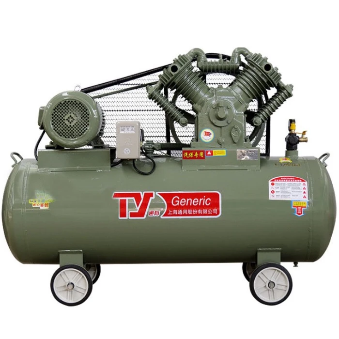 industrial use 2 stage PET bottle blowing machine piston air compressor