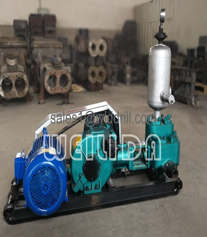 Bw160 single cylinder electric diesel engine mud pump
