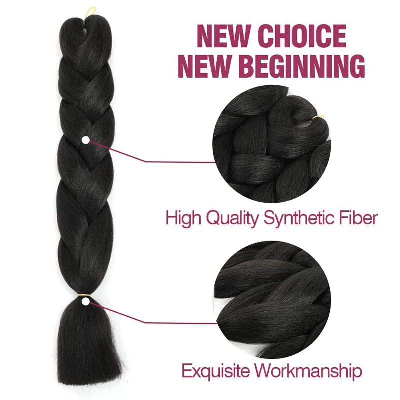 
jumbo hair 400g pre stretch two tone super jumbo braid hair attachment braids x pression hair extension 