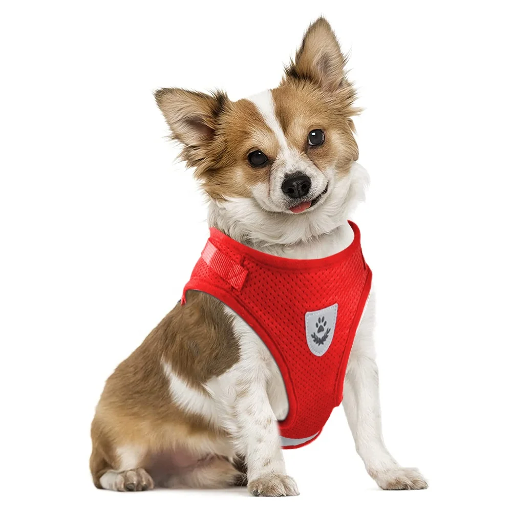 Cats Dogs Harness Adjustable Reflective Breathable Sport Pet Reflective Harness