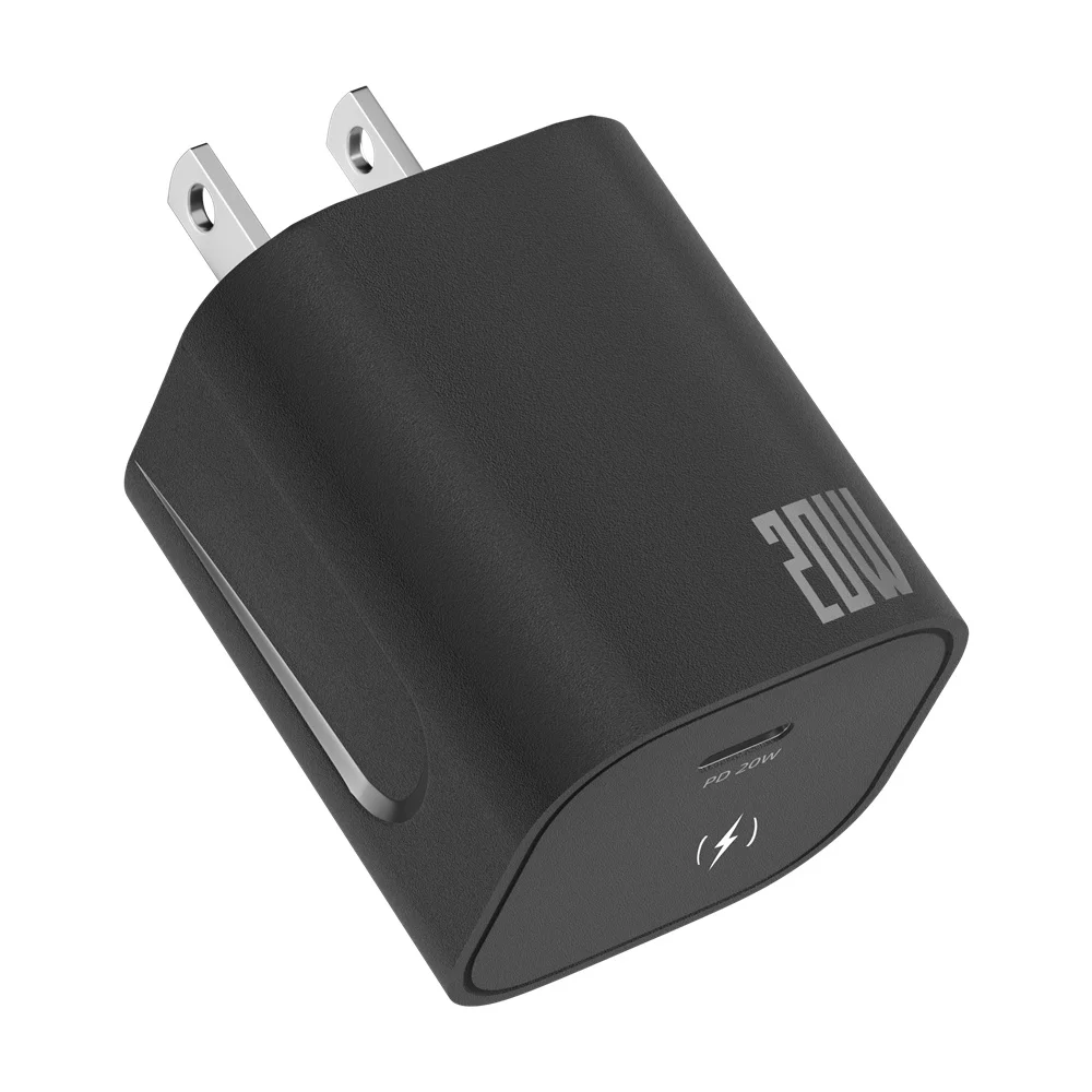Заземление OEM сервис складной оригинальный 3-контактный Тип C QC 2 0 3 UK PD 20 Вт быстрое зарядное устройство для i