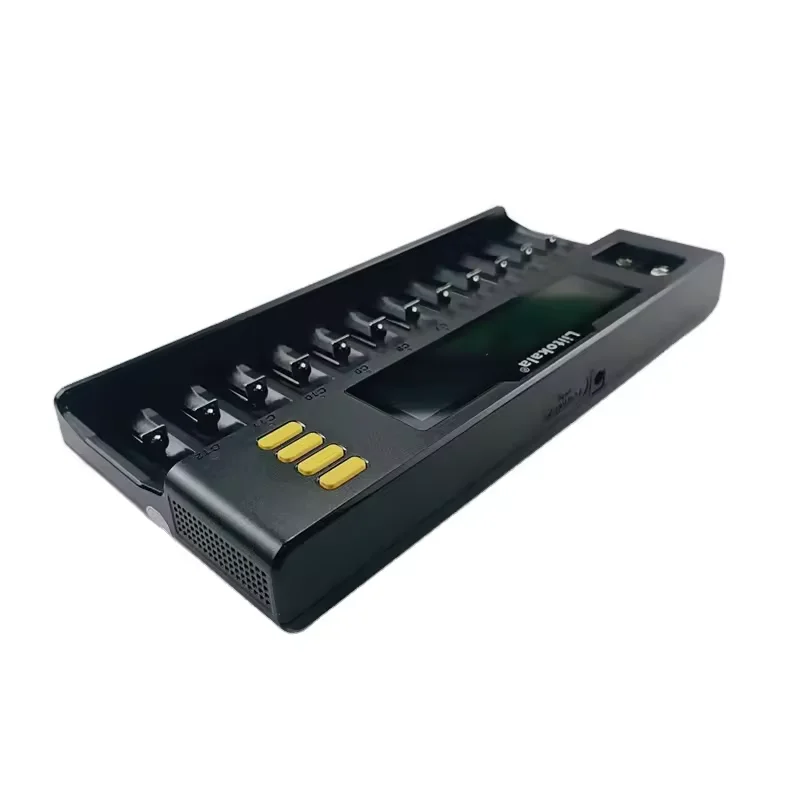 Новая версия DDP Liitokala Lii-S12 12 слотов 18650 21700 9 В ЖК-дисплей зарядное устройство 1 2 AA 3A NiMH Lii-S8