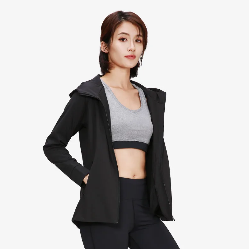 Unisex Pure Color Fashion High Quality Pocket Hoodies Sweatshirts Women Blank Zipper Casual Tracksuit