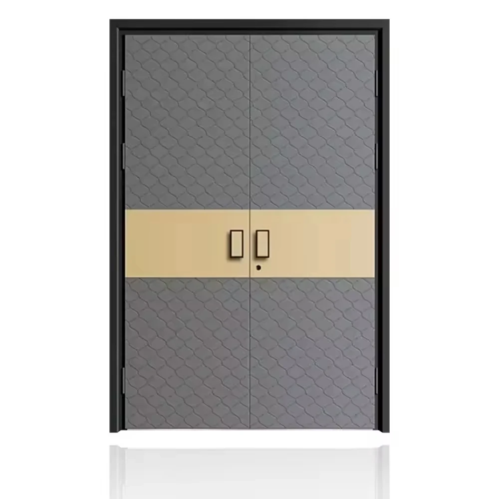 Factory Professional High Quality Armored Door Security Steel Door With Design Frame