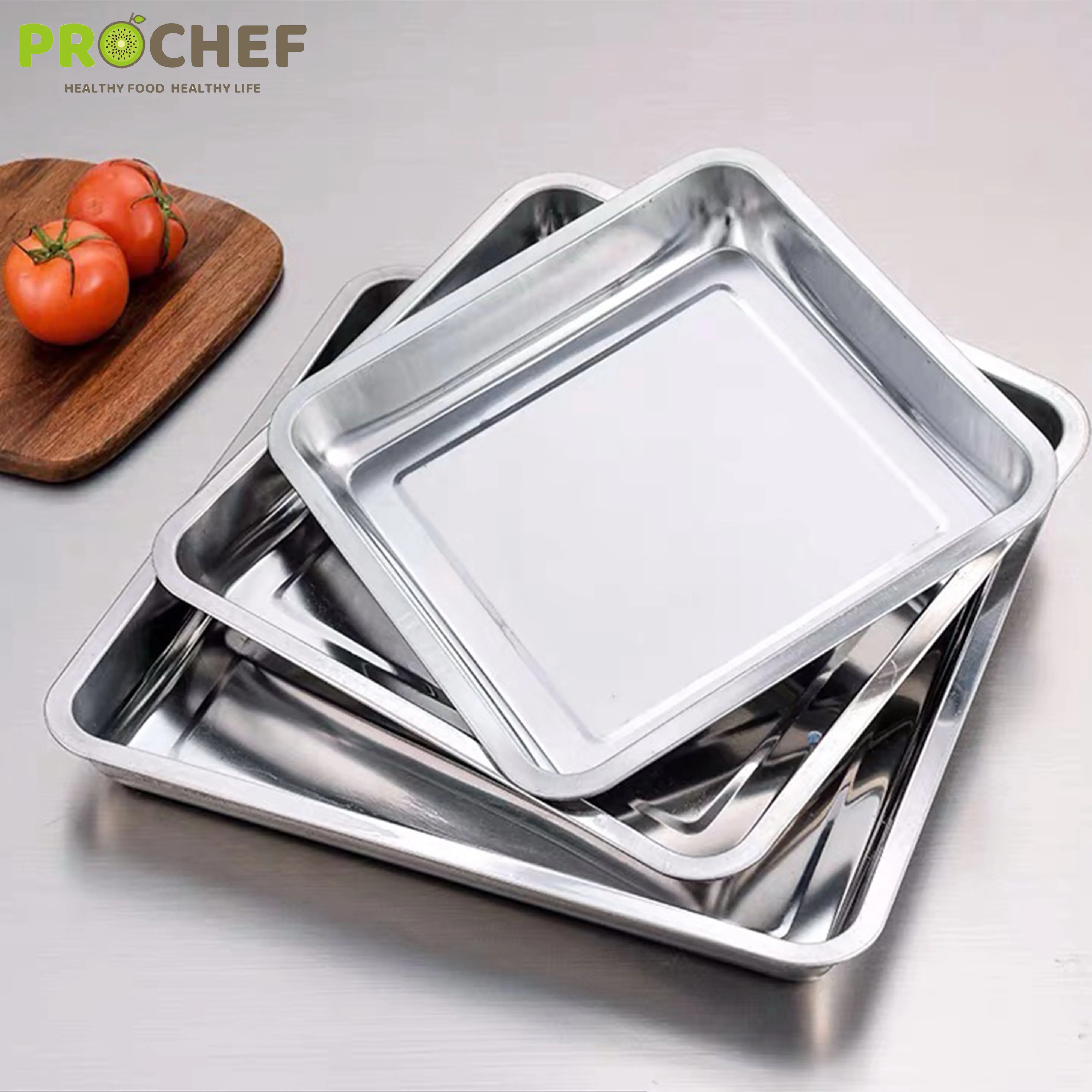 Cheap Large capacity stainless steel pan tray for dehydrator food drying 67*67CM