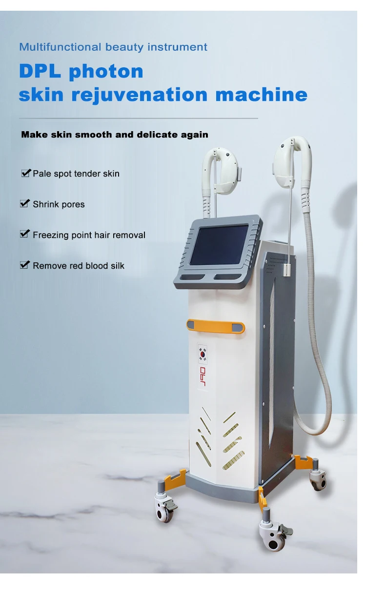 Hot Sale Dpl Laser Machine Skin Rejuvenation Acne Pigmentation Treatment Machine Dpl elight ipl