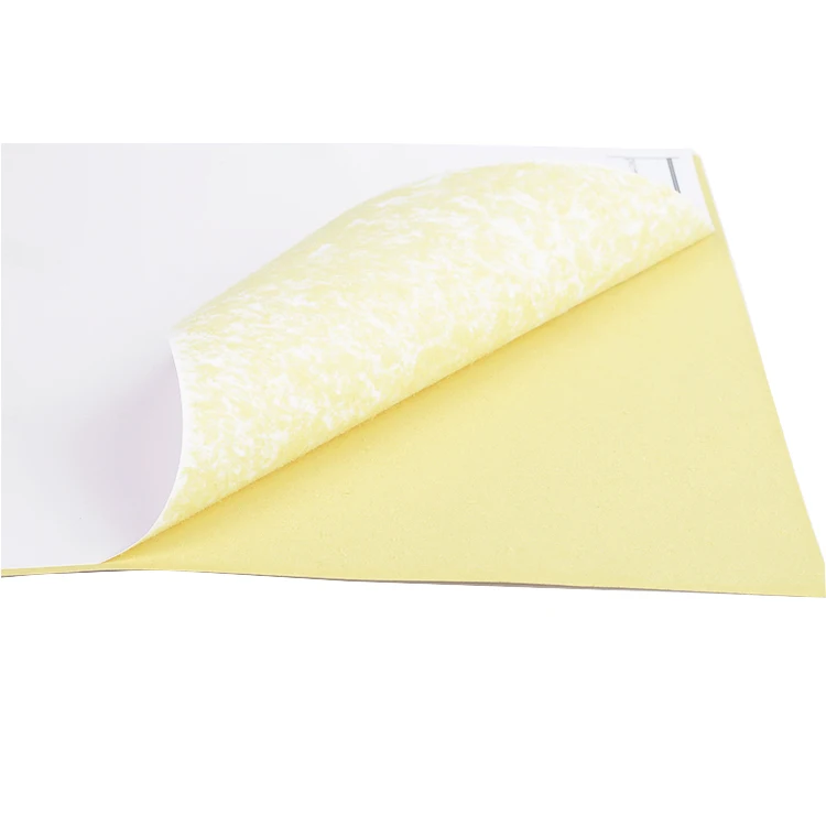 Self Adhesive Glossy/Cast/Mirror Coated Sticker Paper For Label Printing Both Hotmelt And Waterbase Acrylic Gulewater