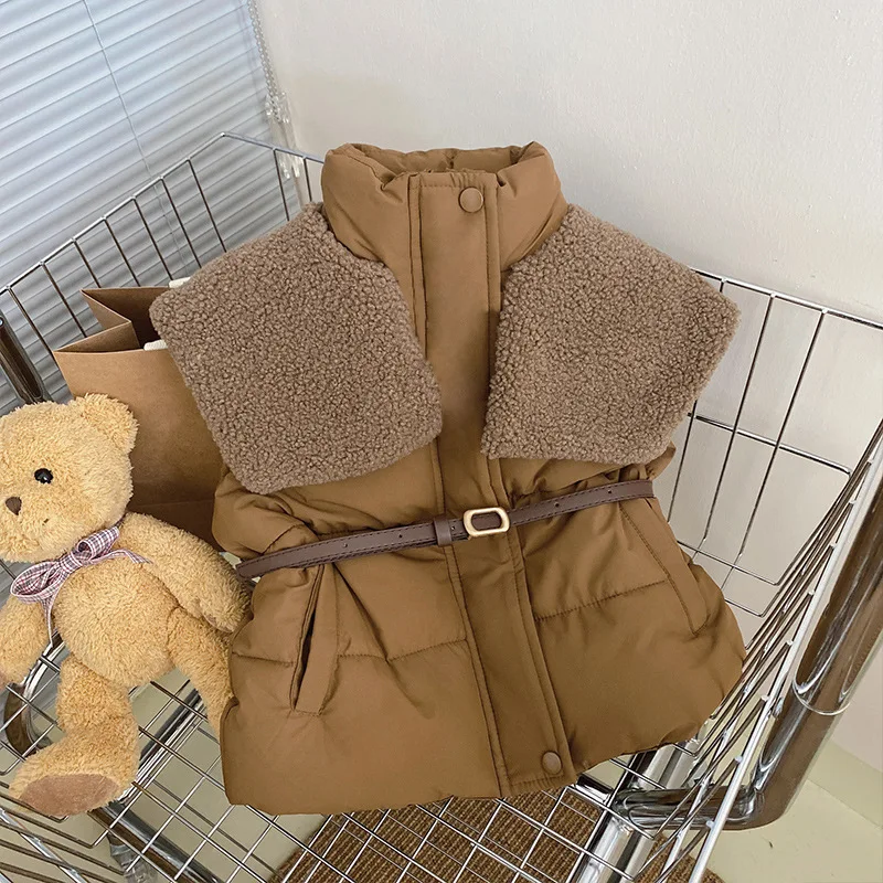Autumn and Winter Toddler Girl Clothing Set Cotton Bottom Shirt Thickened Bell Bottoms Kids Clothes Set Girls 8-12 Years of Age