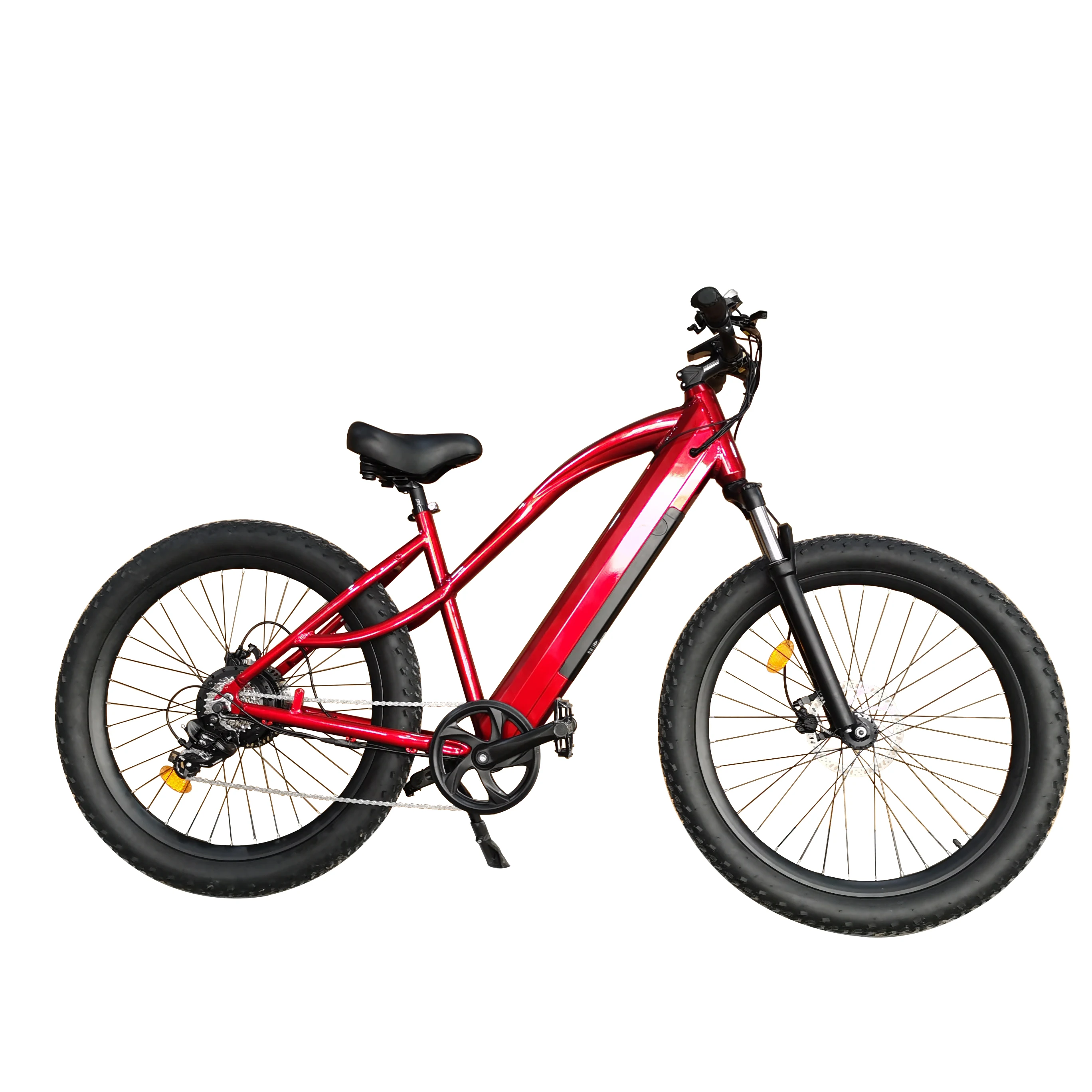 2022 Ristar cycle Step over fat tire 700C*3.0 Inch electric bicycle fashion style MTB ebike 48v 500w 15ah powerful with Bafang