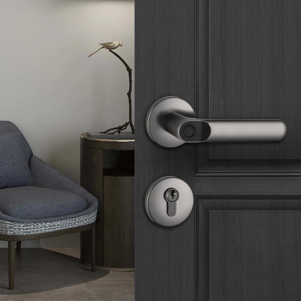 wireless smart lock fingerprint door lock digital intelligent lock dactilar for wooden indoor use