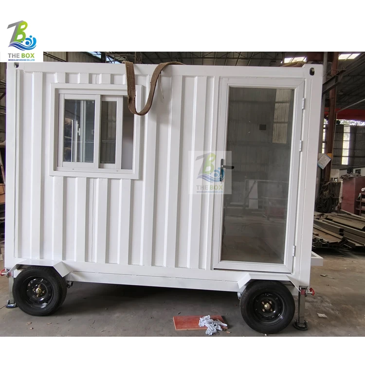 Portable Toilet Trailer Mobile Restroom Mobile Trailer Camping  Caravan With Bathroom custom prefab structure mobile house
