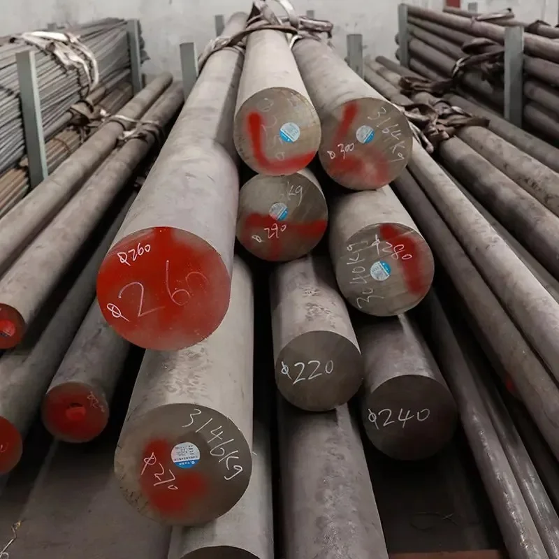 china supplier 140mm 1045 st52 billets mild carbon steel round bar and Carbon Steel Round Rod