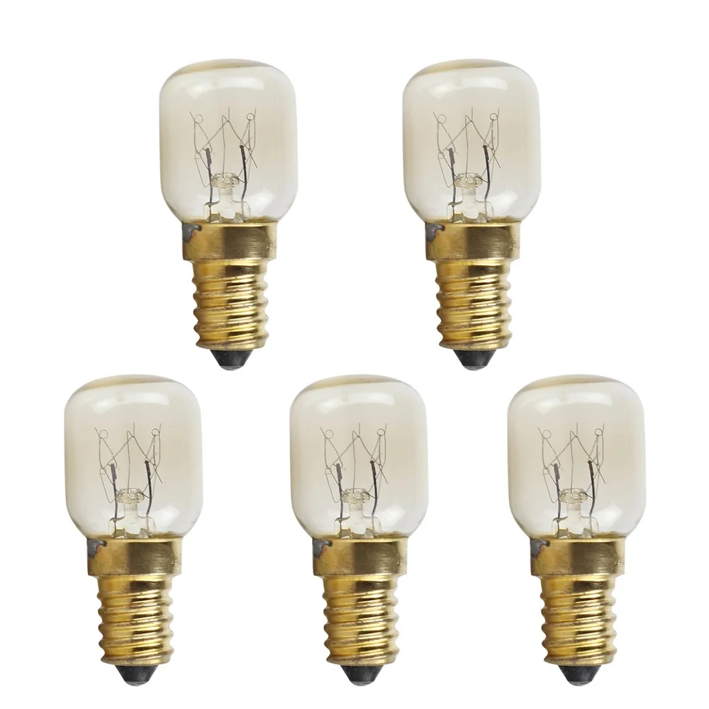 220V-240V High Temperature T22 T25  ST26 15W 25W E12 E14 Oven Incandescent Bulb Toaster/Steam Light Bulb/Cooker Hood Lamp