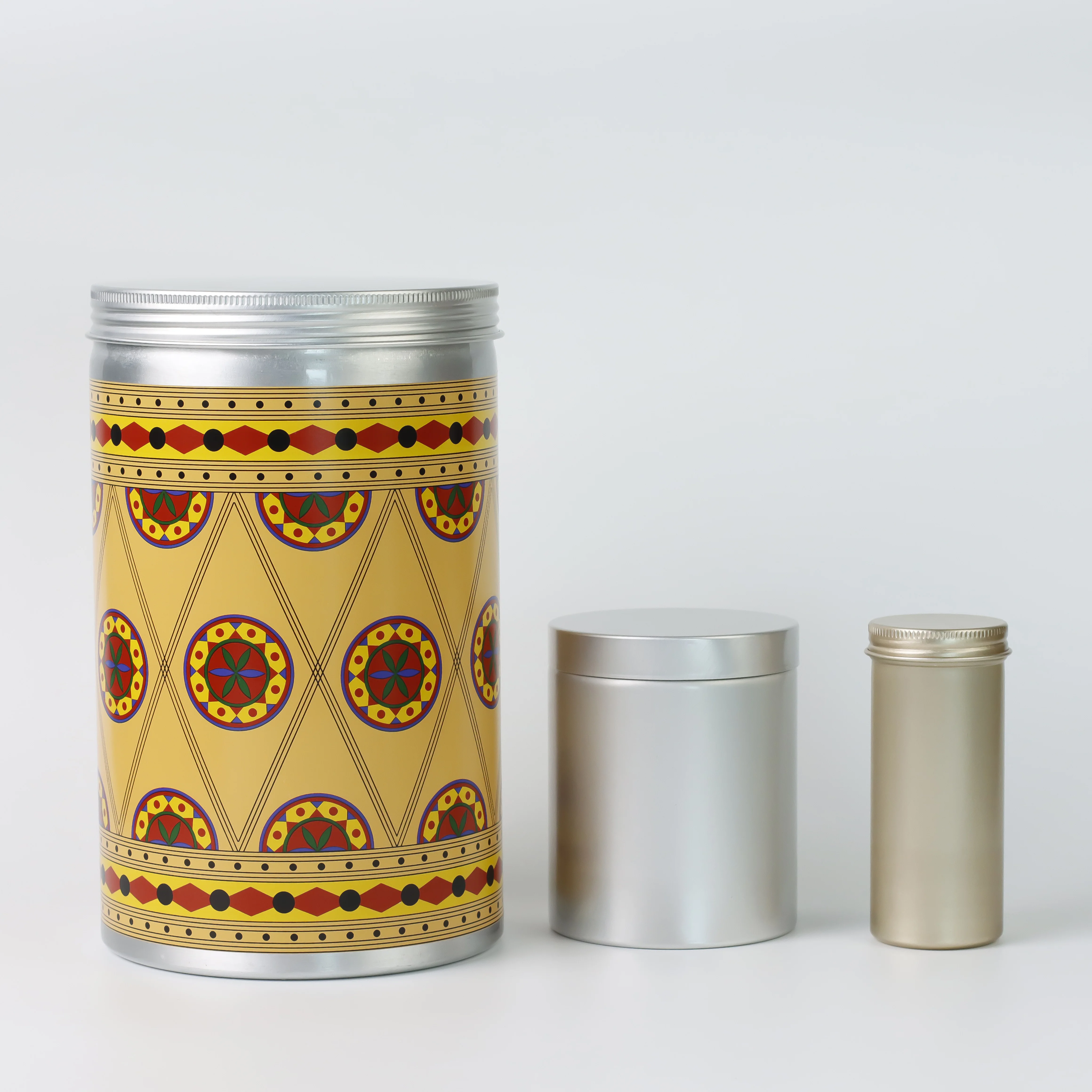 15ml 30ml 50ml  60g 80ml 150ml Empty Matte Black Tin Cans Round Cosmetic Cream Metal Tins Round Aluminium Jars