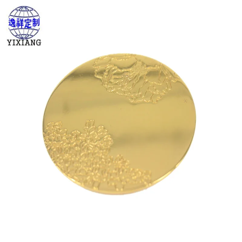 Wholesale all size Zinc Alloy gold candle jar with metal lid