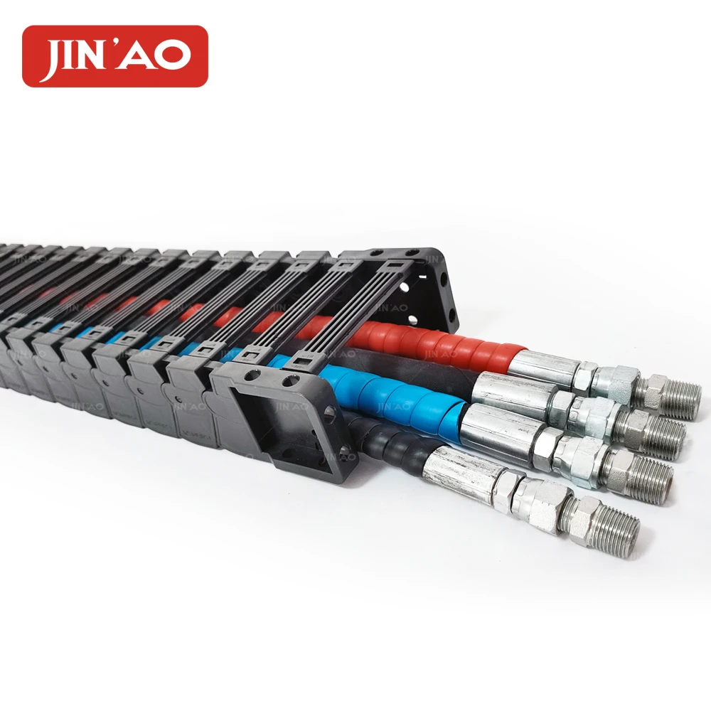 Manufacturer Long Travel Energy Chains Nylon Drag Chain High Speed Application for Machining Center