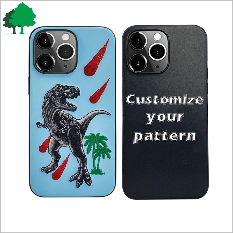 phone case embroidery   phone case embroidery cell phone case TPU+PC