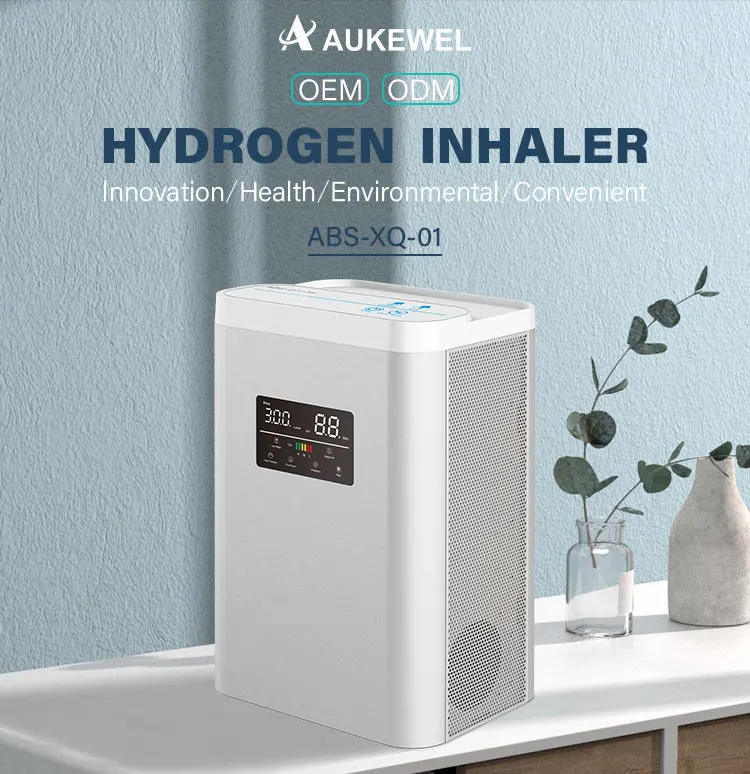 Hot Sale Portable 99.99% High Purity 600Ml/Min H2 Generator Spe Pem Hydrogen Inhalation Machine