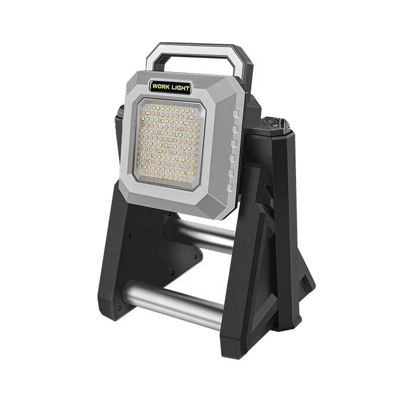 Лидер продаж, дальний свет SMD и COB, желтый белый и красный свет с телескопической поддержкой, рабочий прожектор