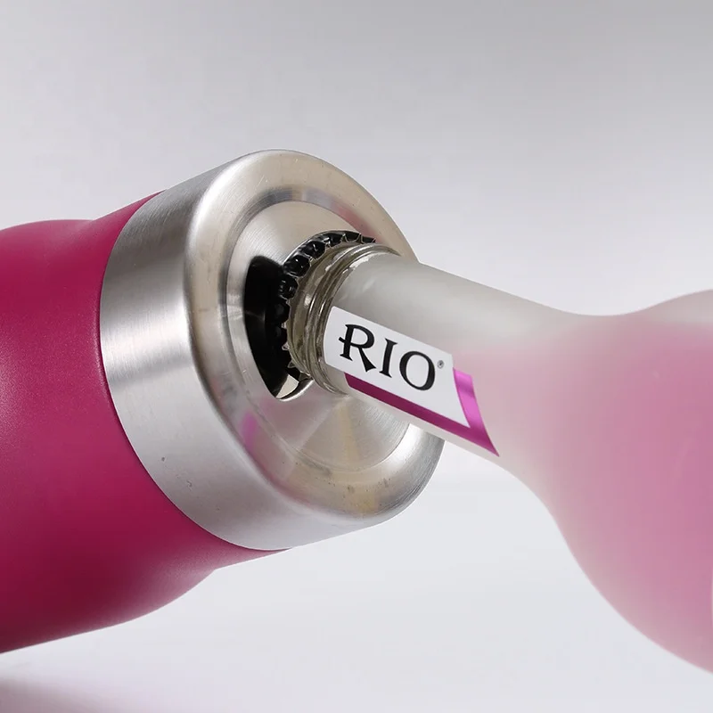 4 in 1 Insulated Slim Can Cooler 12 OZ Cans and Beer Coozies Stainless steel 14oz Can Holder Double Walled with Opener Corkscrew