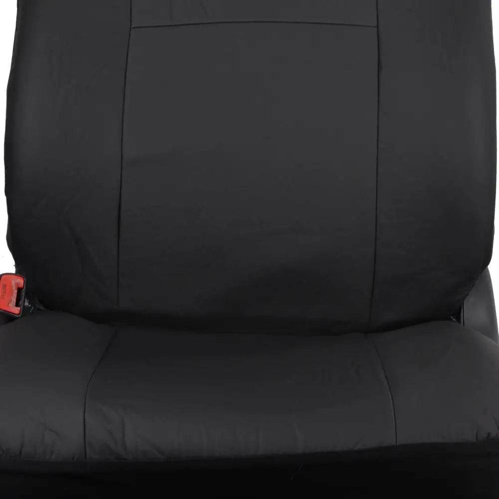 Luxury PU Leather Four Seasons Universal Car Seat Cover 9 Pieces Full Set Well Fit Car Front Rear Seat Cover