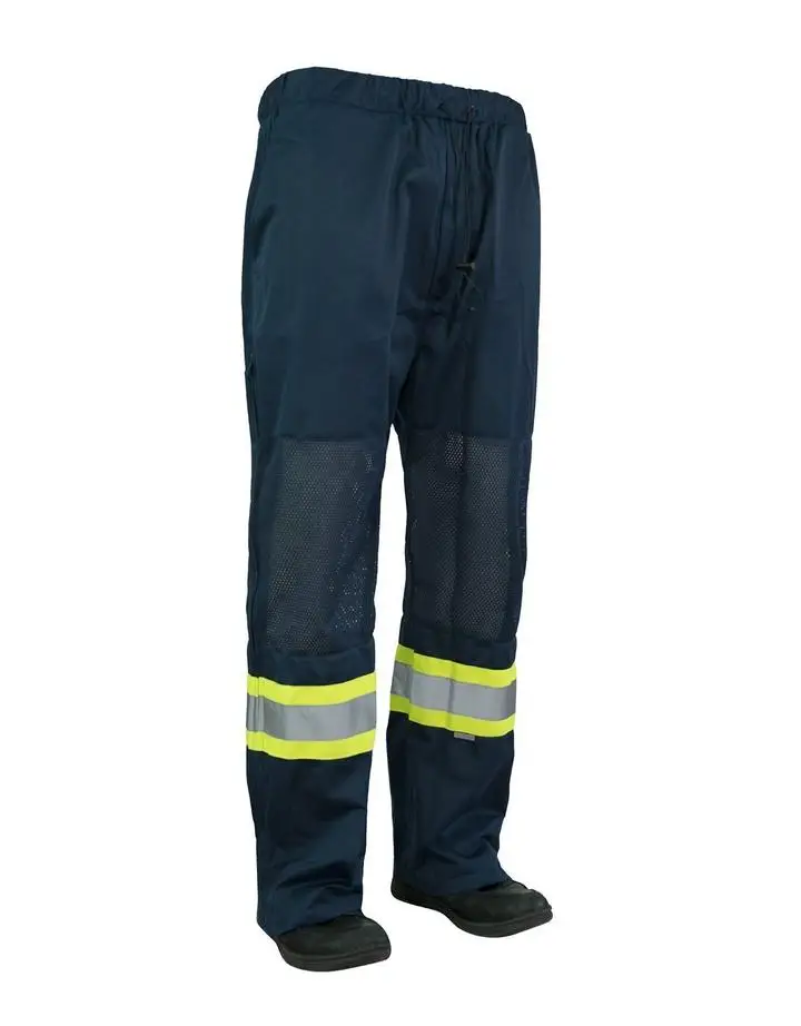 Safety Work Trousers Multi Pockets Work Pants Men Reflective Hi Vis Workwear Trousers High Quality Customized Cargo Trouser