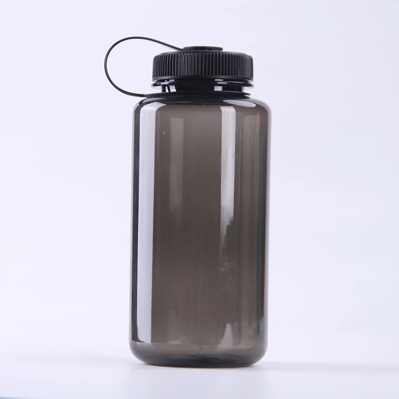 1000ml Custom Logo Wholesale Eco Recycled Bpa Free Plastic Water Bottle Sports Fitness Gym Kid School Clear Water Bottle