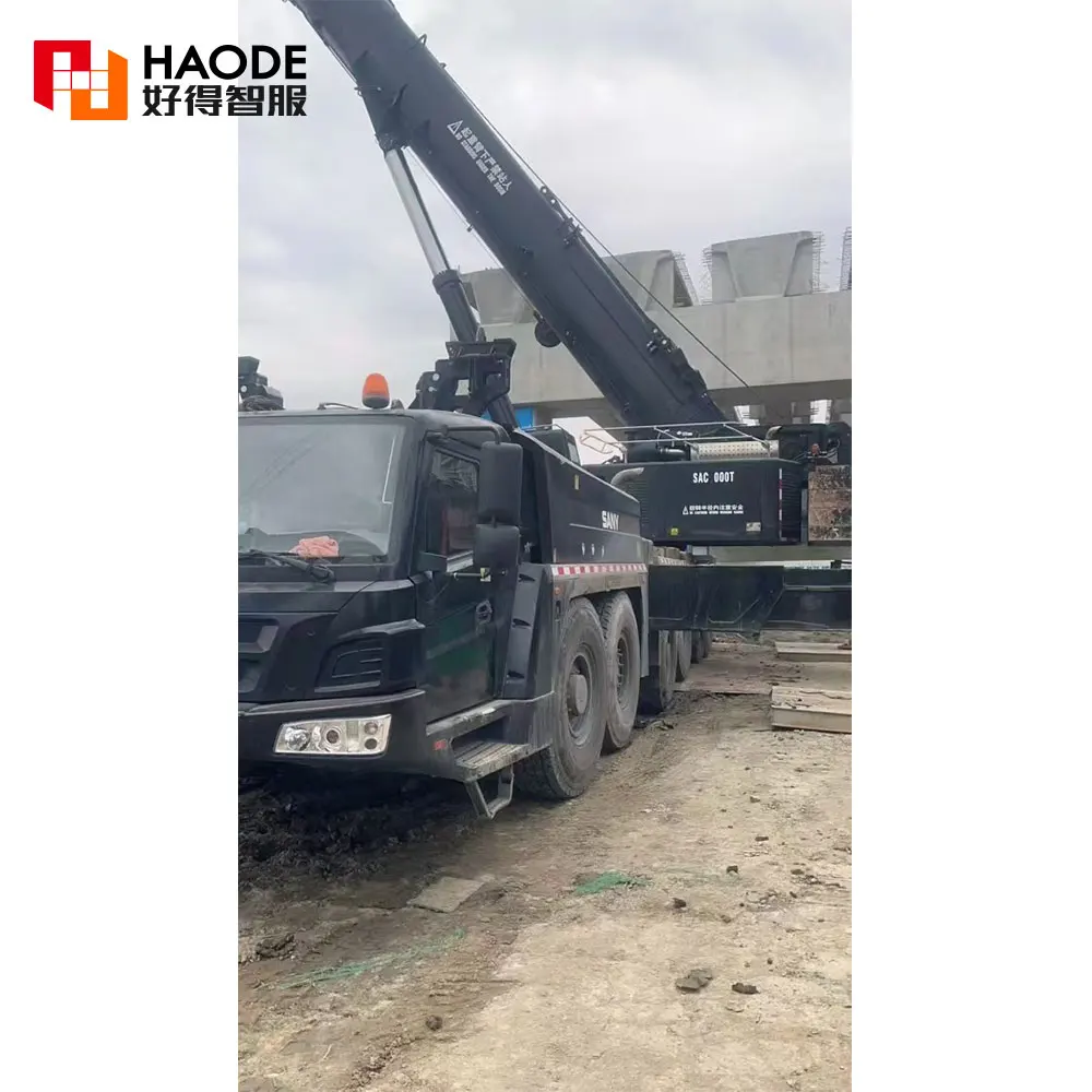2021 Used SANY SAC3000T 300t All-Terrain Mobile Crane Tadano STC550e5 STC800t5 STC750s with Core Components Engine and Pump