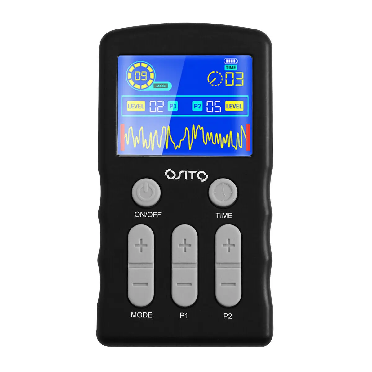 Dual Channel Rechargeable Pain Relief Tens Machine tens massager machine tens unit muscle stimulator