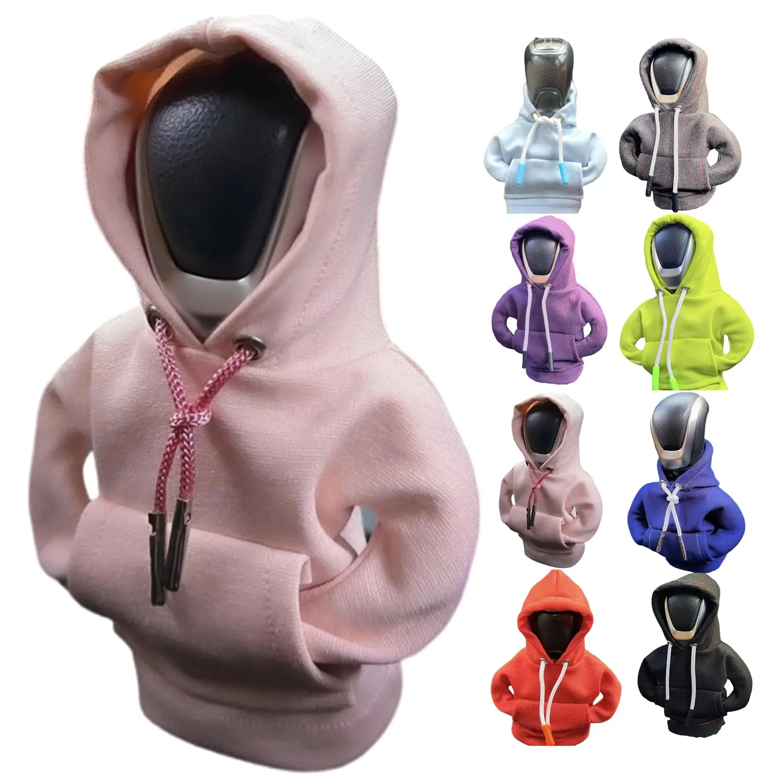 High Quantity 2024 Heat Insulation Fashion car gear shift knob hoodie custom Most Cars Trucks SUVs Custom colors