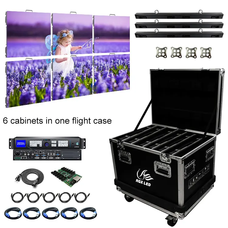 Music Drinks Eats Views Acrylic Bakery Led Display Counter With The Aluminum Stands Led Screen Video Panel