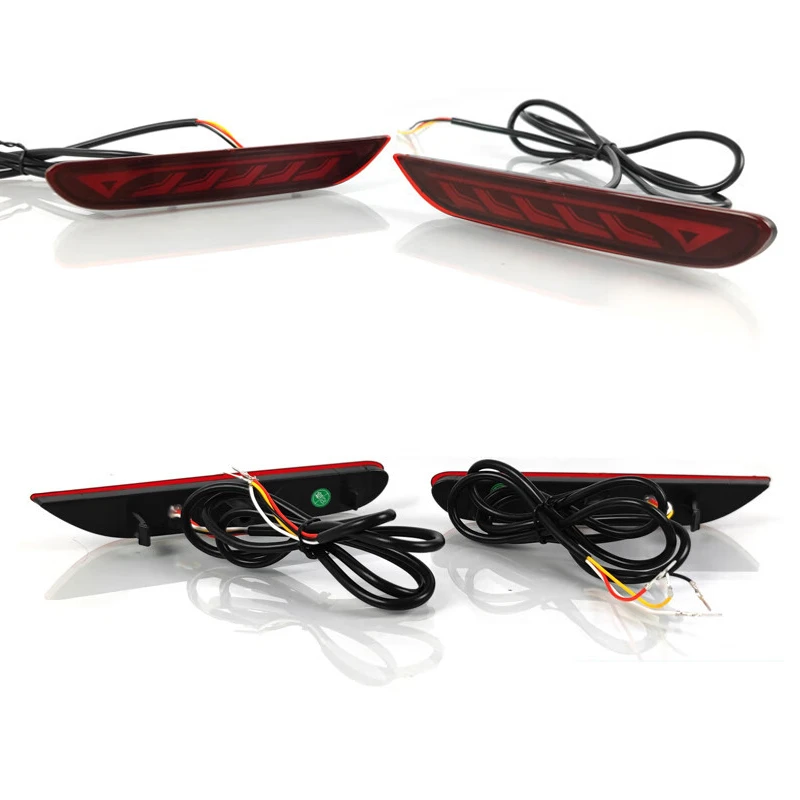 For Nissan Teana Altima Rogue X-trail QASHIQAI ARIYA Infiniti Q50L Q70 LED Rear Bumper Reflector Tail Brake Light Turn lamp
