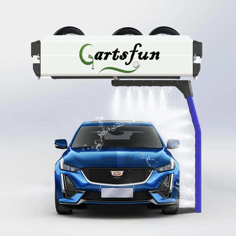 China Self-Service 360 All-round Automatic High Pressure Car Wash Machine With Drying System