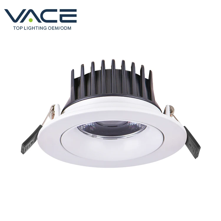 
VACE Warm Light 3000K SMD Plastics Housing 5 7 10 16 24 Watt Led Down Light For Galleries 