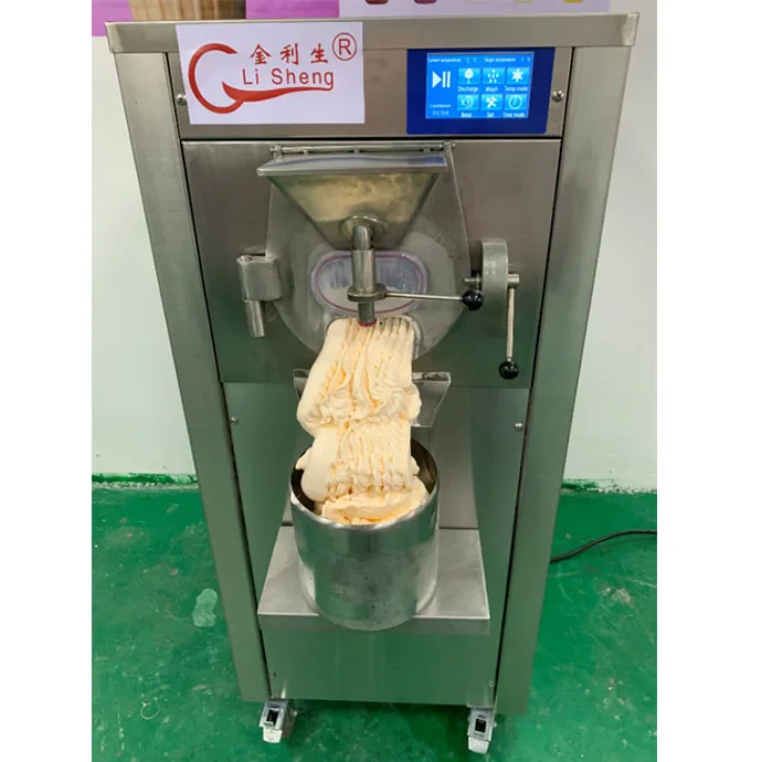 Maquinaria heladeria artesanal mantecadoras de helados y sorbetes ice cream batch freezer gelato machine hard ice cream machine