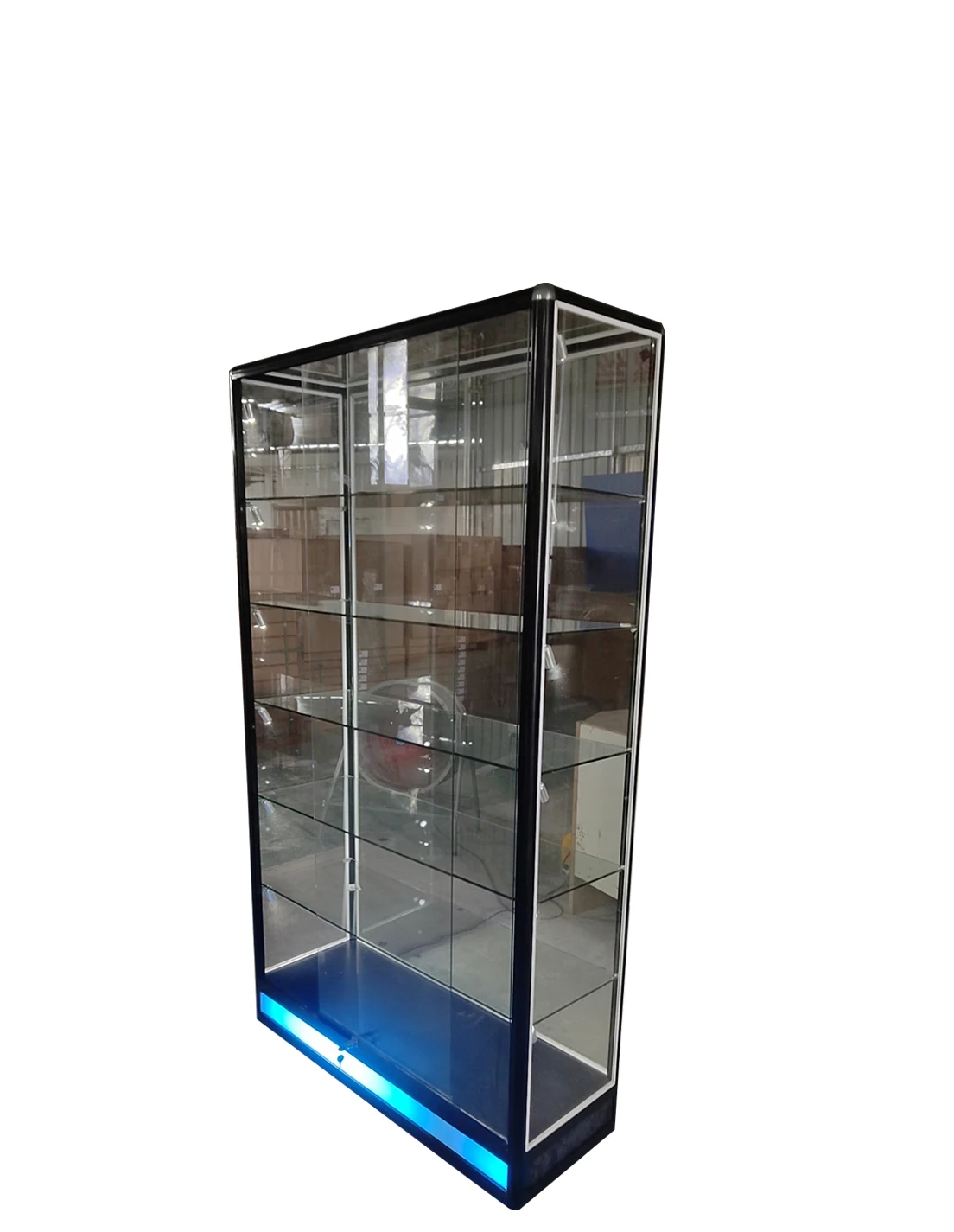 Smoke Glass Display Showcase Display Case Shop Wall Showcase