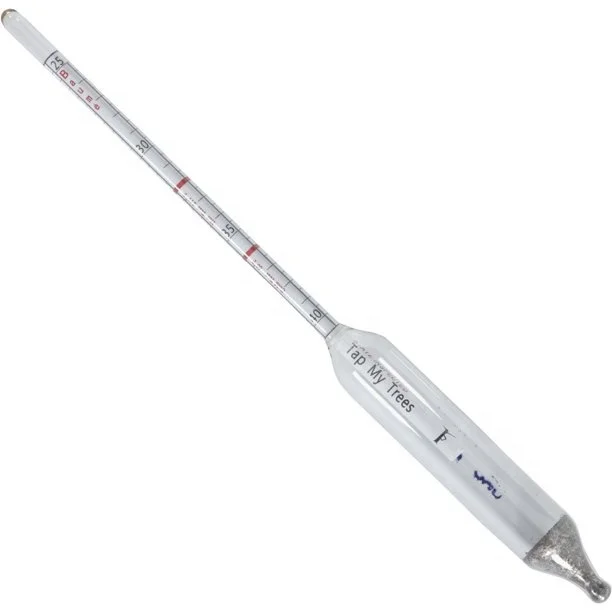 Maple syrup hydrometer, syrup hydrometer, maple hydrometer,