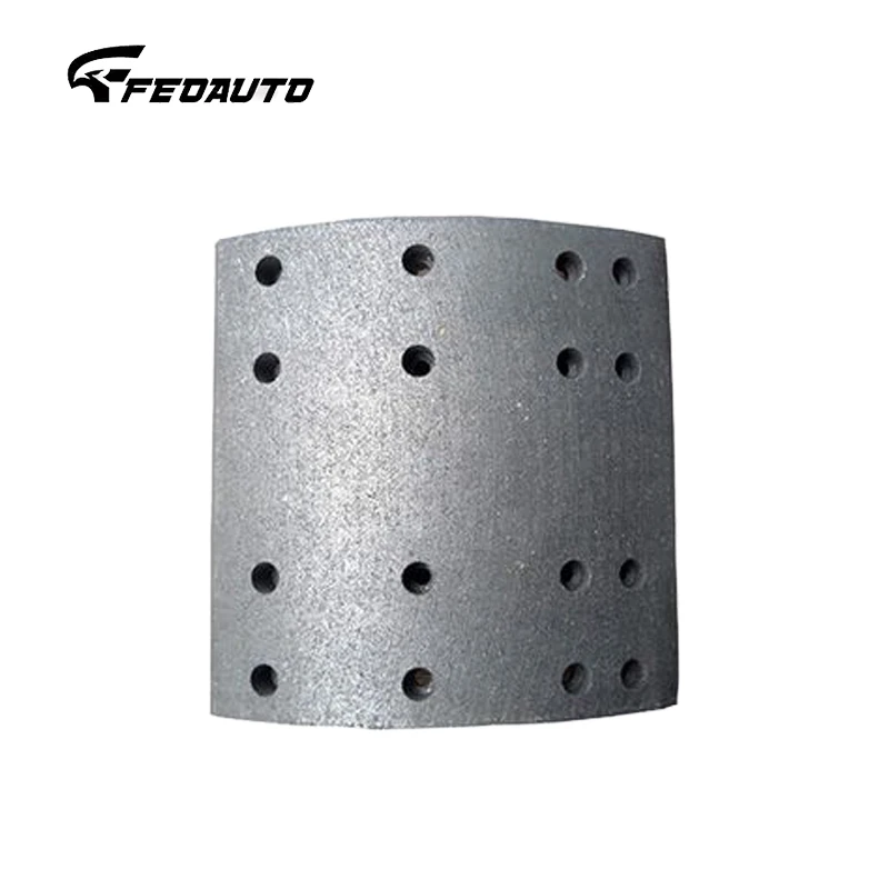 Europe trailer trucks brake shoe bpw spring brake shoe 4551 with repair kit