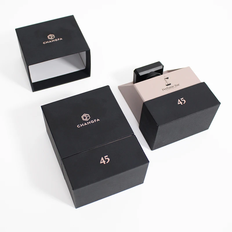 New Design Small Custom Color Paper Box For Mini Perfume Gift Bottle Paperborad Luxury Display Perfume Box With Packaging