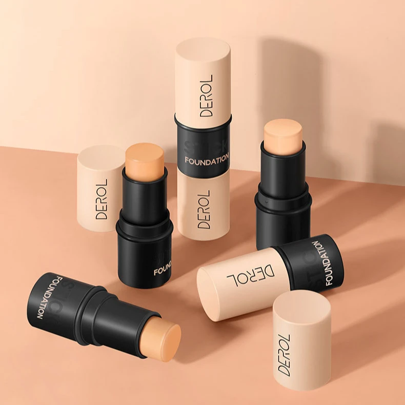 High Quality Private Label Foundation Stick Private Logo Vegan Cruelty Free Face Makeup Best Waterproof And Nature Foundation