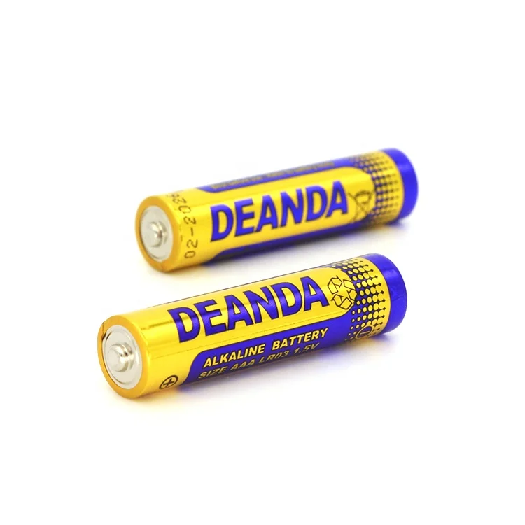 Неперезаряжаемая долгостойкая Щелочная сухая батарея No.5 lr6 am3, сверхмощная aa 1,5 в