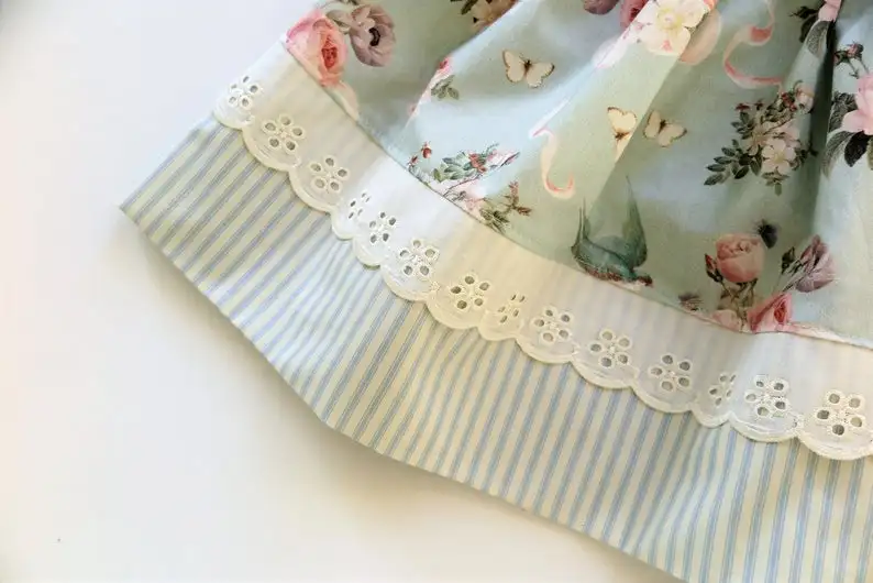 Baby Girl Clothes Girls Floral Summer Dresses Girls Clothing
