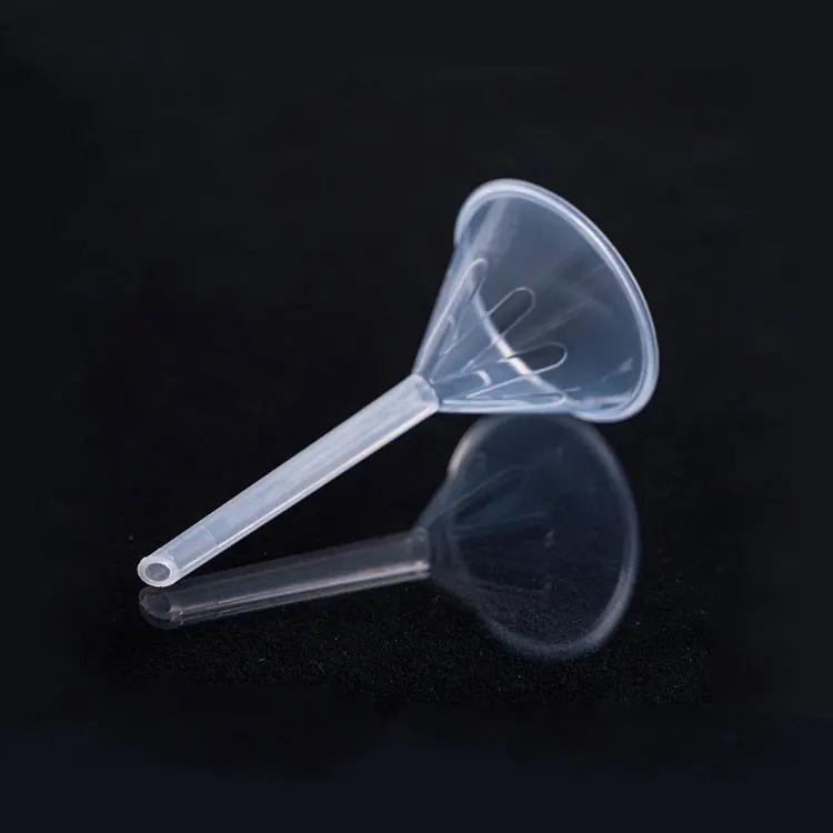 50Ml Small Lab Plastic Funnel Cosmetic Protein Powder   Chemical Liquid Water Filterwhite Transparent Conical Funnel Dispenser
